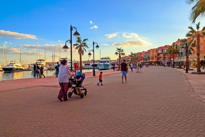 Visite de la ville d'Hurghada'